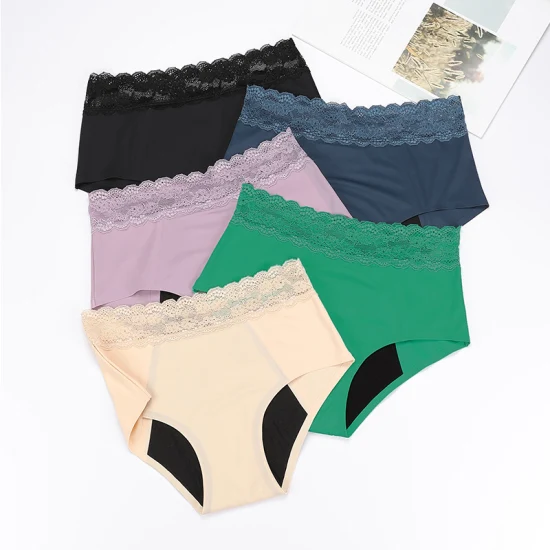 100% Cotton Lady Physiological Underpants