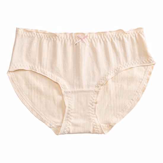 Customize Logo Knitt Cotton Sexy Ladies Thongs Underpants with Factory Price