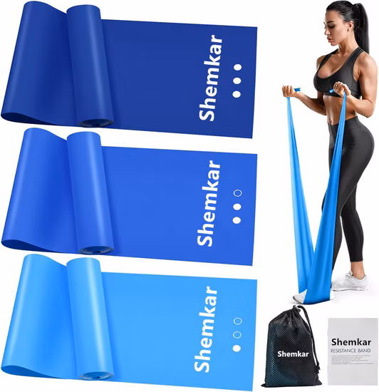 Home Gym Pilates Training Elastic Latex Yoga Resistance Stretch Band