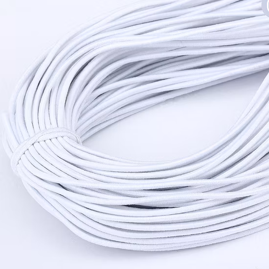 2mm/2.5mm/3mm Stretchy Imported Latex Elastic Rope Round Elastic Rubber String