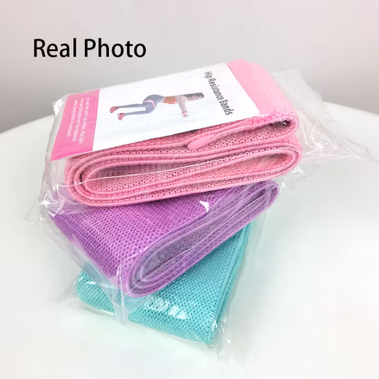 Custom Fabric Elastic Band, Resistance Bands for Legs & Butt
