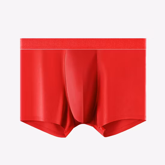 Hot Sale Comfort Cotton Classic Design Solid Color Men Boxers